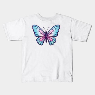 cute Butterflies design Kids T-Shirt